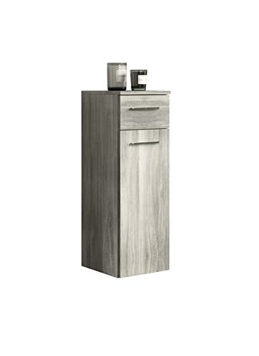 xonox.home X64B3701 York Badezimmerschrank, Badschrank zum Hängen 30 x 85 x 31 cm von xonox.home