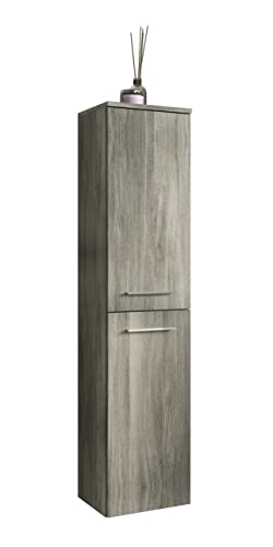 xonox.home X64B3715 York Badezimmerschrank, Badschrank zum Hängen 30 x 136 x 31 cm von xonox.home