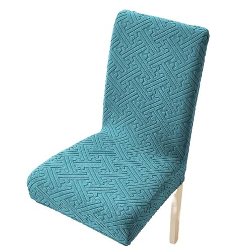 xotoa Four Seasons Universal Stretch Verdickter All-Inclusive-Stuhlbezug Geometrisches Muster(2pcs Bluestoneblue) von xotoa