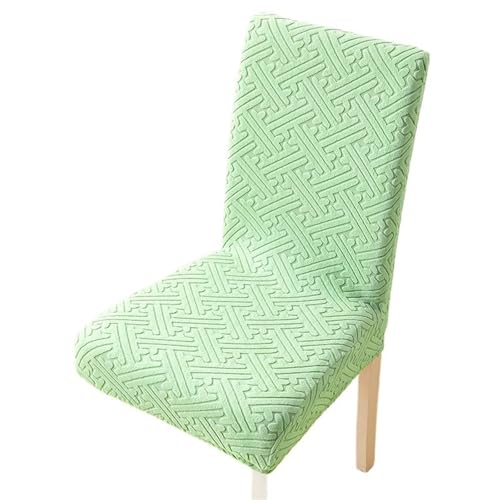 xotoa Four Seasons Universal Stretch Verdickter All-Inclusive-Stuhlbezug Geometrisches Muster(2pcs Sproutgreen) von xotoa