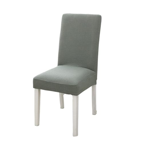 xotoa Moderne einfache elastische Stuhlhusse Dicke Einteilige Esstisch- und Stuhlschutzhülle(CypressGreen,2pcs) von xotoa