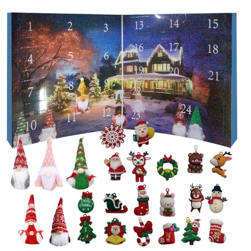 Wichtel Adventskalender 2025, 24 Tage Weihnachts Countdown Kalender Mit 24 Zwergenpuppen, Weihnachtswichtel Weihnachtsbaumschmuck Für Kinder Erwachsene Tür Zuhause Wichtel Adventskalender 2025, 24 Tage Weihnachts Countdown Kalender Mit 24 Zwergenpuppen, Weihnachtswichtel Weihnachtsbaumschmuck Für Kinder Erwachsene Tür Zuhause von xowwyue