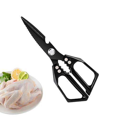 xowwyue Geflügelscheren | Robuste Schere Für Geflügelverarbeitung Meeresfrüchte Zubereitung - Küchenzange Robust Für Huhn Schneiden Krabben Truthahn Zubereitung von xowwyue
