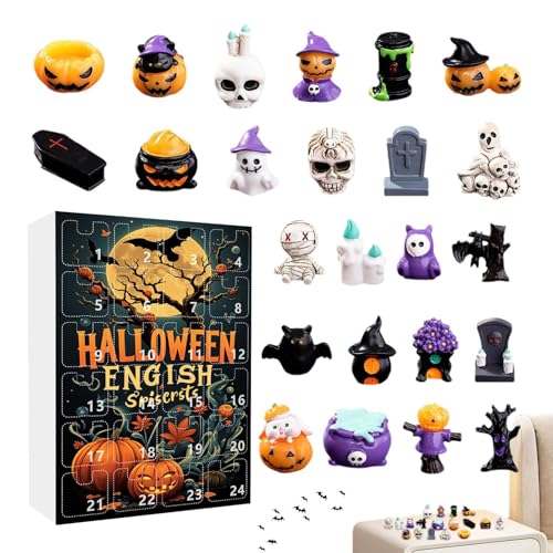 xowwyue Horror Figuren Countdown Kalender | 24 Tage Des Horror Saison Advents - Gruselige Resin Skulpturen Deko Für Schreibtisch Party Wohnzimmer xowwyue Horror Figuren Countdown Kalender | 24 Tage Des Horror Saison Advents - Gruselige Resin Skulpturen Deko Für Schreibtisch Party Wohnzimmer von xowwyue