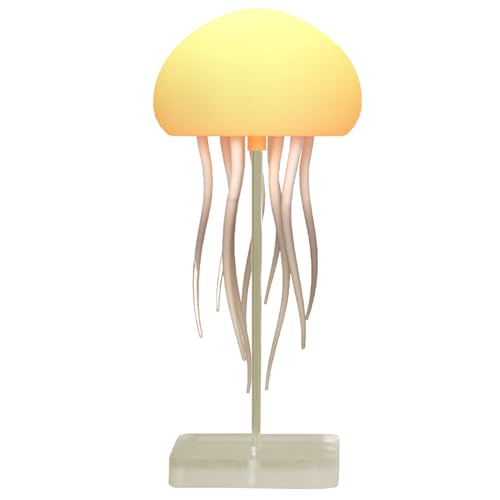 xowwyue LED Quallen Lampe | Schwimmende Quallen Lampe Wiederaufladbar Nachtlicht Dekorationen Niedlicher Schreibtisch für Kinder, Freunde, Eltern und Kinder xowwyue LED Quallen Lampe | Schwimmende Quallen Lampe Wiederaufladbar Nachtlicht Dekorationen Niedlicher Schreibtisch für Kinder, Freunde, Eltern und Kinder von xowwyue