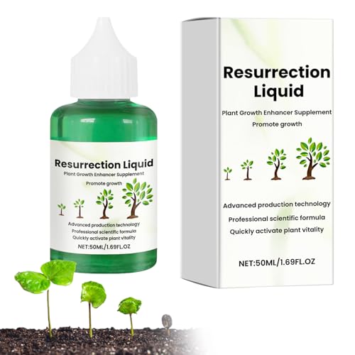 xowwyue Pflanzennahrung,Topfpflanzen Dünger - Bio-Gartenlösung für drinnen und draußen für Erdbeeren und Sukkulenten von xowwyue