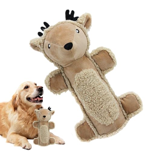 xowwyue Quietschende Hundespielzeuge | Quietschendes Plüsch Interaktives Hundespielzeug | Weiche Hirsch Und Bär Figuren Für Aggressive Kauer, Beschäftigungsspielzeug Bei Langeweile Und Zur Bewegung xowwyue Quietschende Hundespielzeuge | Quietschendes Plüsch Interaktives Hundespielzeug | Weiche Hirsch Und Bär Figuren Für Aggressive Kauer, Beschäftigungsspielzeug Bei Langeweile Und Zur Bewegung von xowwyue
