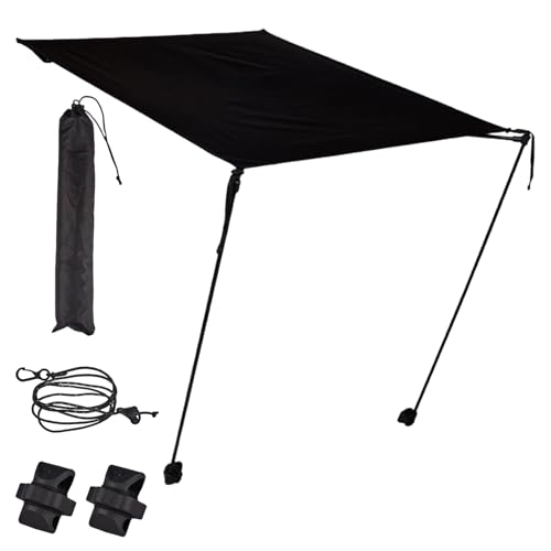 xowwyue Überdachung Für Campingstühle - Folding Camping Chair Canopy | Robustes Tragbares Sonnendach Schirm Für Lounge Erwachsene Reisen Angeln Terrasse Festivals Garten Outdoor Wandern von xowwyue