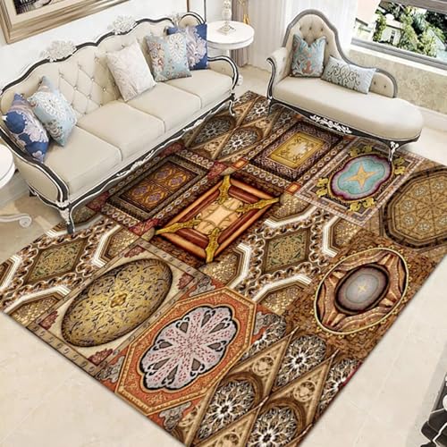 Bohemian Mandala Style Teppich für Wohnzimmer Schlafzimmer Vintage Ethno-Dekor Teppiche Bohemian Mandala Style Teppich für Wohnzimmer Schlafzimmer Vintage Ethno-Dekor Teppiche von xueneige