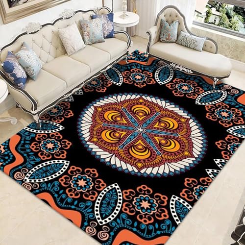 Bohemian Mandala Style Teppich für Wohnzimmer Schlafzimmer Vintage Ethno-Dekor Teppiche Bohemian Mandala Style Teppich für Wohnzimmer Schlafzimmer Vintage Ethno-Dekor Teppiche von xueneige