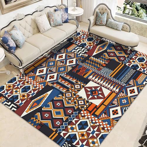 Bohemian Mandala Style Teppich für Wohnzimmer Schlafzimmer Vintage Ethno-Dekor Teppiche Bohemian Mandala Style Teppich für Wohnzimmer Schlafzimmer Vintage Ethno-Dekor Teppiche von xueneige