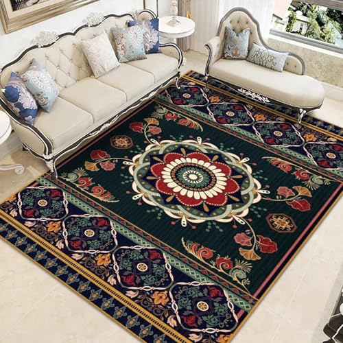 Bohemian Mandala Style Teppich für Wohnzimmer Schlafzimmer Vintage Ethno-Dekor Teppiche Bohemian Mandala Style Teppich für Wohnzimmer Schlafzimmer Vintage Ethno-Dekor Teppiche von xueneige