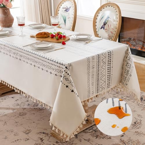 Tischdecke im Bohème-Stil mit kunstvollen Mustern Tischdecke im Ethno-Stil Picknick-Utensilien Familienessen Küchenartikel von xueneige