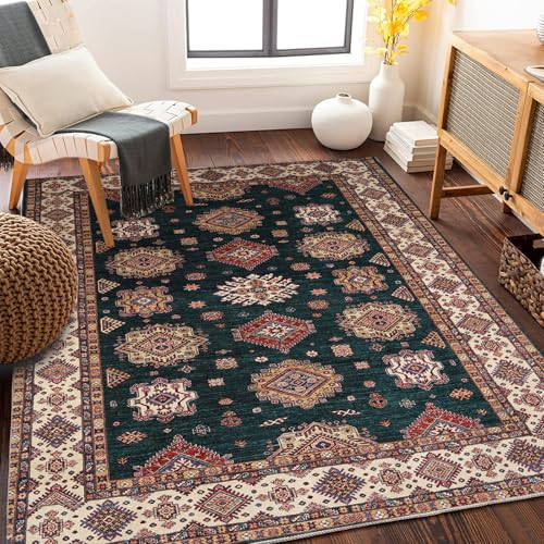 Traditioneller mehrfarbiger Teppich im Boho-Stil Vintage-Teppiche Persische ethnische Muster Matte für Wohnzimmer Schlafzimmer Weicher Orientteppich Pflegeleichter Flor Traditioneller mehrfarbiger Teppich im Boho-Stil Vintage-Teppiche Persische ethnische Muster Matte für Wohnzimmer Schlafzimmer Weicher Orientteppich Pflegeleichter Flor von xueneige