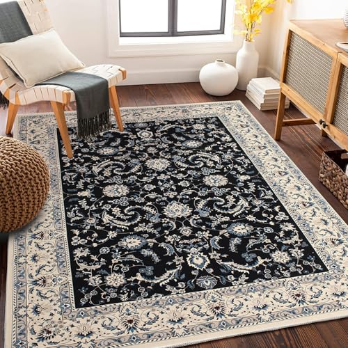 Traditioneller mehrfarbiger Teppich im Boho-Stil Vintage-Teppiche Persische ethnische Muster Matte für Wohnzimmer Schlafzimmer Weicher Orientteppich Pflegeleichter Flor Traditioneller mehrfarbiger Teppich im Boho-Stil Vintage-Teppiche Persische ethnische Muster Matte für Wohnzimmer Schlafzimmer Weicher Orientteppich Pflegeleichter Flor von xueneige
