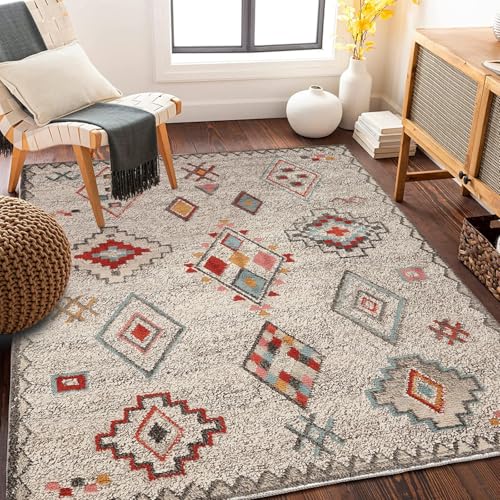 Traditioneller mehrfarbiger Teppich im Boho-Stil Vintage-Teppiche Persische ethnische Muster Matte für Wohnzimmer Schlafzimmer Weicher Orientteppich Pflegeleichter Flor Traditioneller mehrfarbiger Teppich im Boho-Stil Vintage-Teppiche Persische ethnische Muster Matte für Wohnzimmer Schlafzimmer Weicher Orientteppich Pflegeleichter Flor von xueneige