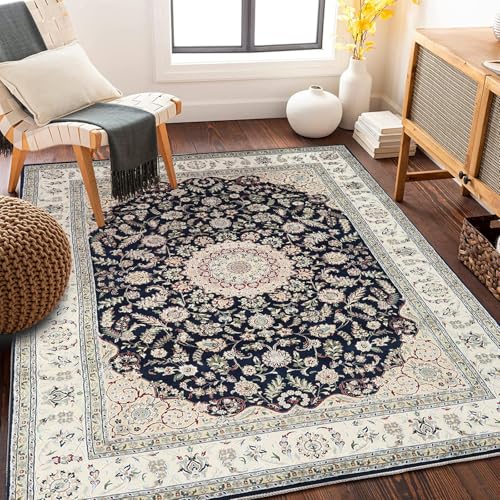 Traditioneller mehrfarbiger Teppich im Boho-Stil Vintage-Teppiche Persische ethnische Muster Matte für Wohnzimmer Schlafzimmer Weicher Orientteppich Pflegeleichter Flor Traditioneller mehrfarbiger Teppich im Boho-Stil Vintage-Teppiche Persische ethnische Muster Matte für Wohnzimmer Schlafzimmer Weicher Orientteppich Pflegeleichter Flor von xueneige