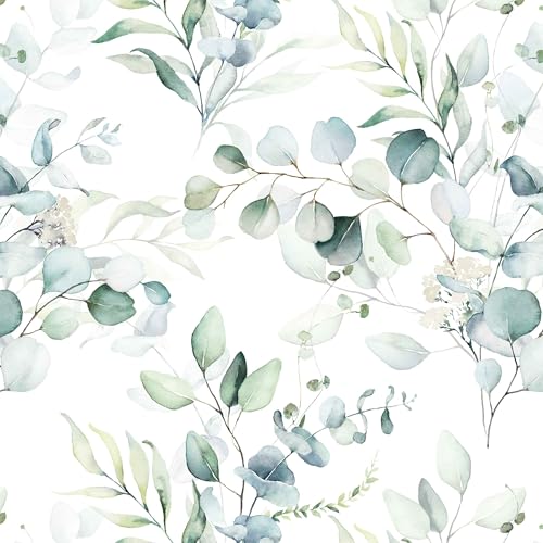 xupingjiti Selbstklebende Tapete Blumen Aquarell Blätter und Blumen Wandpapier 44x1000cm Selbstklebende Folie Vintage Dekorfolie Möbelfolie Klebefolie PVC Vinyl Wandaufkleber xupingjiti Selbstklebende Tapete Blumen Aquarell Blätter und Blumen Wandpapier 44x1000cm Selbstklebende Folie Vintage Dekorfolie Möbelfolie Klebefolie PVC Vinyl Wandaufkleber von xupingjiti