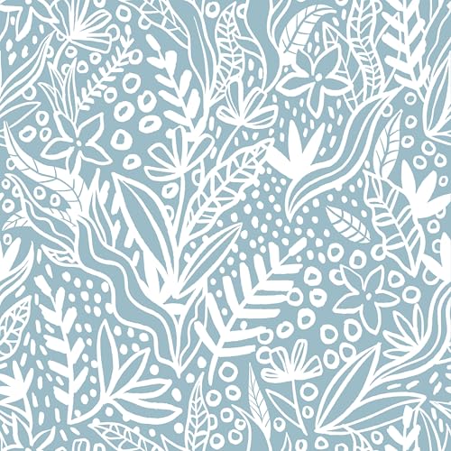 xupingjiti Selbstklebende Tapete Blumen Aquarell Blätter und Blumen Wandpapier 44x300cm Selbstklebende Folie Vintage Dekorfolie Möbelfolie Klebefolie PVC Vinyl Wandaufkleber xupingjiti Selbstklebende Tapete Blumen Aquarell Blätter und Blumen Wandpapier 44x300cm Selbstklebende Folie Vintage Dekorfolie Möbelfolie Klebefolie PVC Vinyl Wandaufkleber von xupingjiti
