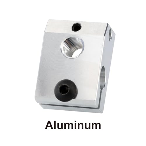 1 Stück Aluminium/Kupfer Prusa Mini-Heizblock(Aluminum) von xuyuyan