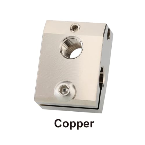 1 Stück Aluminium/Kupfer Prusa Mini-Heizblock(Copper) von xuyuyan