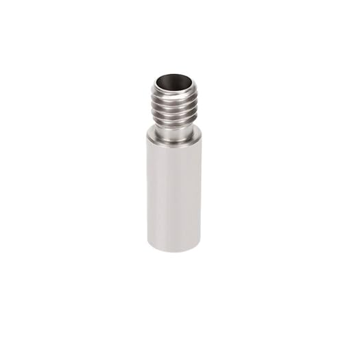 2 PCS 3D-Druckerteile, Ganzmetall-PTFE-Rohr, Edelstahl-Hals, V6-Hotend, glatte Wärmepause for E3D-Heatbreak, 1,75 mm Filament(Bore 4.1 Throat) von xuyuyan