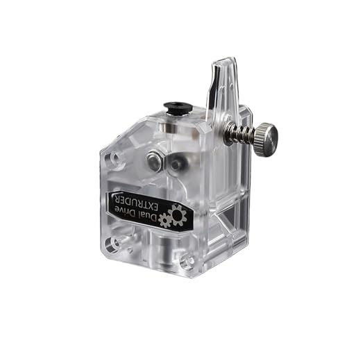 3D Drucker Teile MK8 Extruder Klon Dual Drive Extruder Upgrade Bowden Direct Extruder 1,75mm Filament for CR10 Ender 3 Pro(Transparent Extruder) von xuyuyan