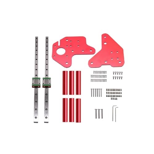 3D-Drucker-Upgrade Dual Z-Achse MGN12C Linearschienen-Kit mit fester Plattenhalterung for Ender 3/3Pro/V2 CR-10/10S/V2 475 mm 318 mm(CR10 Kit) von xuyuyan
