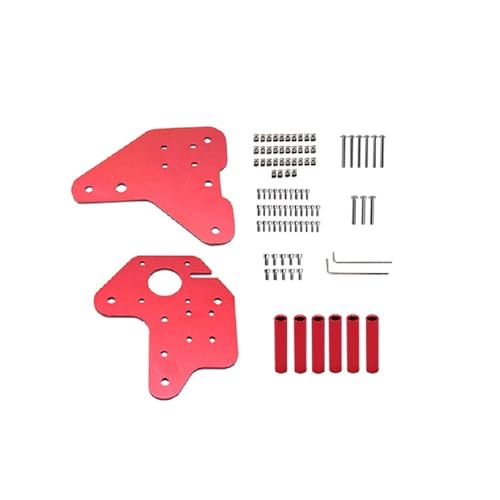3D-Drucker-Upgrade Dual Z-Achse MGN12C Linearschienen-Kit mit fester Plattenhalterung for Ender 3/3Pro/V2 CR-10/10S/V2 475 mm 318 mm(Without Guide Rail) von xuyuyan