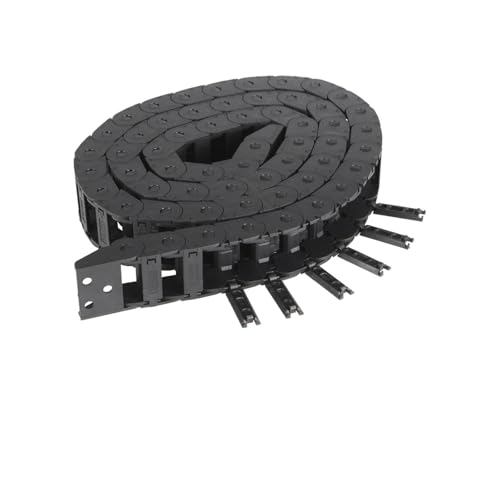 3D-Druckerteile Brückenkabelkette 10x11mm Drahtübertragungsträger Kunststoffschleppseil Schwarzes Nylonkabel(1M 10x20 Chain Sets) von xuyuyan