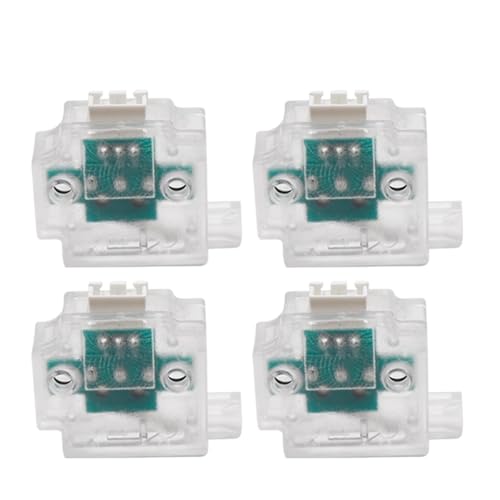 4 stücke 3D Drucker Filament Bruch Erkennung Modul Mit 1M Kabel Run-out Sensor Material Runout Detektor for Ender3 CR10 3D Drucker(4pcs transparent,Without Cable) von xuyuyan