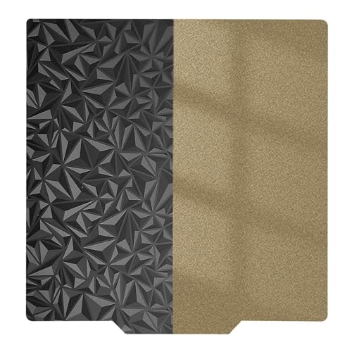 400 x 400 mm strukturiertes PEI und glatte PET-Kohlefaser for X5S-400-Bauplatte, magnetisches Druckbett aus Federstahl(PEI and PEO,No base) von xuyuyan