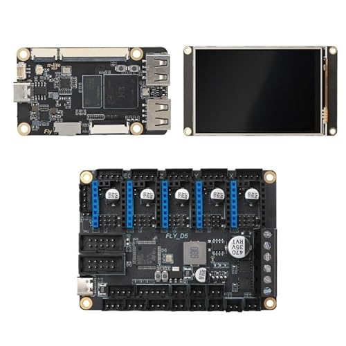 5 Achsen FLY D5 V1.0 Board 32Bit Steuerplatine Klipper Firmware TMC2209 UART 3D Drucker Teile for Ender 3/5 Voron0.1/0.2(D5 Plus Lite2 TFT) von xuyuyan