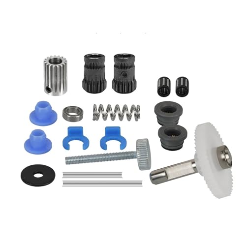 Dual Drive Gear Upgrade Kit aus gehärtetem Stahl Extruder Drivegear for Extruder for Prusa I3 3D-Drucker Extruder(Hardened steel) von xuyuyan