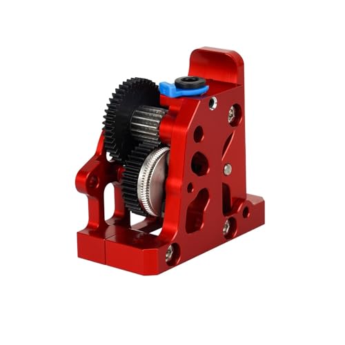 Extruder Dual Gear Extruder Hartstahl Untersetzungsgetriebe Hochgeschwindigkeitsmotor 3D-Druckerteile for CR10 CR 10S Ender3 V2 VORON(Red Extruder) von xuyuyan