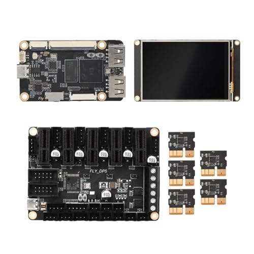 Fly-DP5-Steuerplatine 32-Bit-ARM-Chip, PCIe, RGB-Treiber, CAN-Bus, DIAG-Homing und Klipper-Unterstützung for DIY-3D-Druckerteile(Set3) von xuyuyan