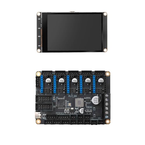 Fly Mini Pad Resistiver/kapazitiver Touchscreen Klipper 3,5-Zoll-Display H3-Chip for DIY VzBoT Voron Ender 3 3D-Drucker(Set2,Resistive Screen) von xuyuyan