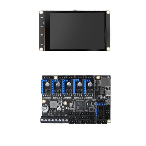 Fly Mini Pad Resistiver/kapazitiver Touchscreen Klipper 3,5-Zoll-Display H3-Chip for DIY VzBoT Voron Ender 3 3D-Drucker(Set3,Capacitive Screen) von xuyuyan