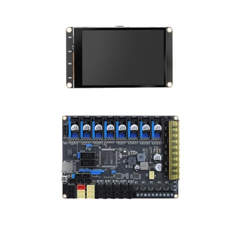 Fly Mini Pad Resistiver/kapazitiver Touchscreen Klipper 3,5-Zoll-Display H3-Chip for DIY VzBoT Voron Ender 3 3D-Drucker(Set4,Capacitive Screen) von xuyuyan