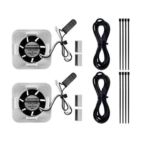 For Lab A1 A1 Mini-Extrusionsmotor-Kühllüfter-Kit, automatischer Start-Stopp-Lüfter mit hoher Effizienz und leisem Lüfter for 3D-Druckerzubehör(2PCS) von xuyuyan