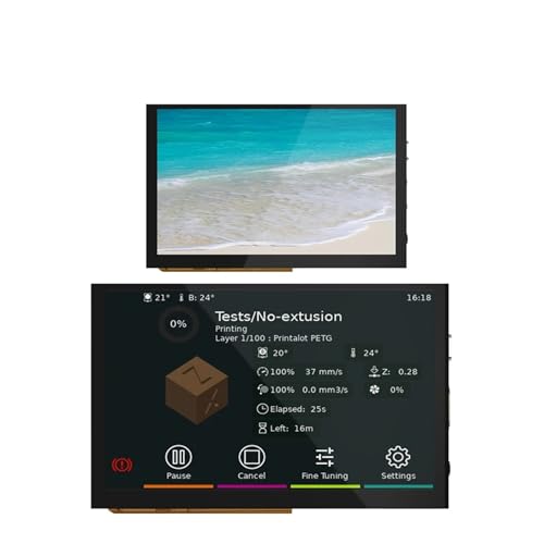 HDMI7 V1.2 HDMI5 HDMI Touchscreen 5/7 Zoll IPS Display 3D Drucker Teile for Pi 4 Manta M8P Bord(HDMI7 V1.1) von xuyuyan