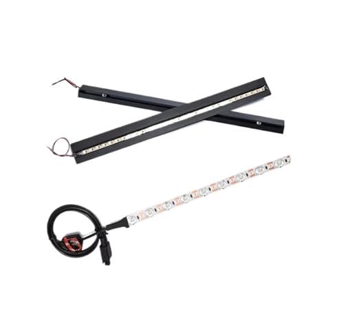 Lux LED-Lichtleiste Upgrade Kit Hochhelle Beleuchtung Magnetische Installation for Lab P1/X1 3D-Druckerteile(For X1 P1 SERIES,2 Pcs) von xuyuyan