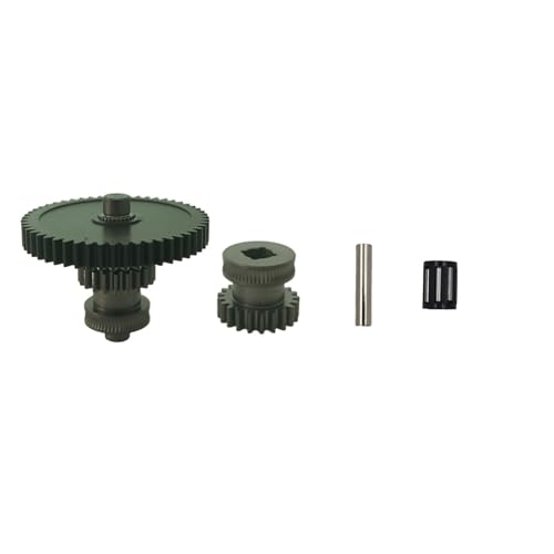Neptune 4/Pro/Plus/Max Extruder Gear Kit Upgrade-Teile aus gehärtetem Formstahl for Neptune 4 Series Extruder 3D-Druckteile(Black Gear Set) von xuyuyan
