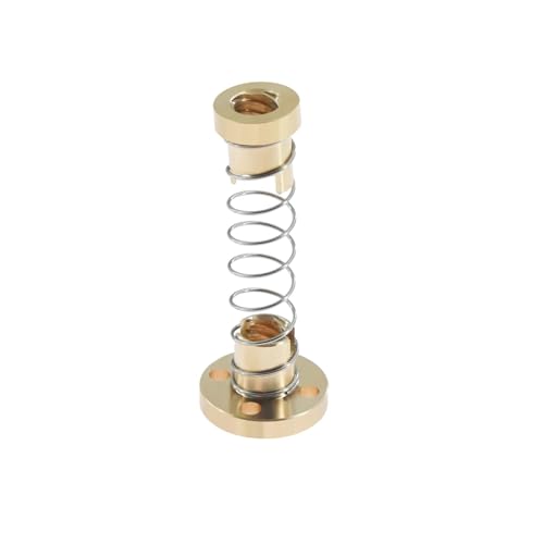 T8 Anti-Backlash-Leitspindel aus Messing/POM-Mutter zur Aufrüstung des Ender 3 CR-10 Clone 3D-Druckerteils Anti-Backlash-Federmutter(Blue,20PCS) von xuyuyan