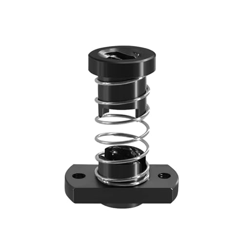 T8 Anti-Backlash-Leitspindel aus Messing/POM-Mutter zur Aufrüstung des Ender 3 CR-10 Clone 3D-Druckerteils Anti-Backlash-Federmutter(WHITE,3PCS) von xuyuyan