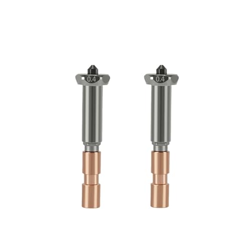 Upgrade-Düse for Kobra 3 Max Düse aus gehärtetem Stahl Austauschbare Düse for Kobra 3 Max Combo(2PCS 0.4) von xuyuyan
