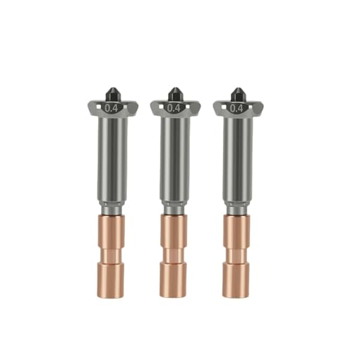 Upgrade-Düse for Kobra 3 Max Düse aus gehärtetem Stahl Austauschbare Düse for Kobra 3 Max Combo(3PCS 0.4) von xuyuyan