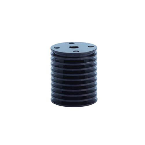 V6DM Kühlkörper kompatibel mit V6 Heatbreak Gewinde M7 x 1 mm V6 Wärmeblock for VORON 3D-Drucker CHC Kit CHC Pro(Black) von xuyuyan