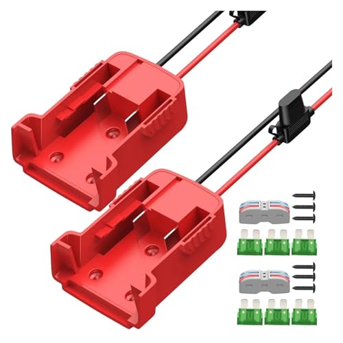xuyuyan 2PCS Power Wheel Batterie Adapter for M18 Batterie Adapter Konverter 18V Batterie Kit von xuyuyan