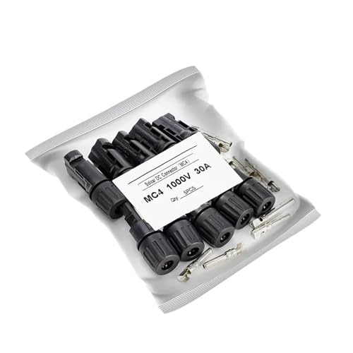 xuyuyan 5Pairs Solarstecker Männlich Weiblich 30A 45A Solarpanel-Abzweigverbinder for PV-Kabel 2,5/4/6mm2 1000 VDC 15000 VDC(5 Pairs-1000VDC 30A) von xuyuyan